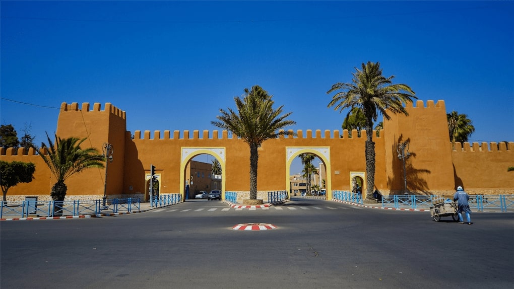 Traditional Moroccan architecture in Tiznit
